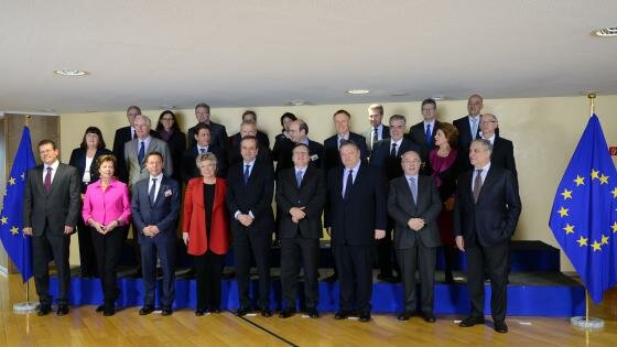 Photo: Joint statements by PM Samaras and Commission President J-M Barroso